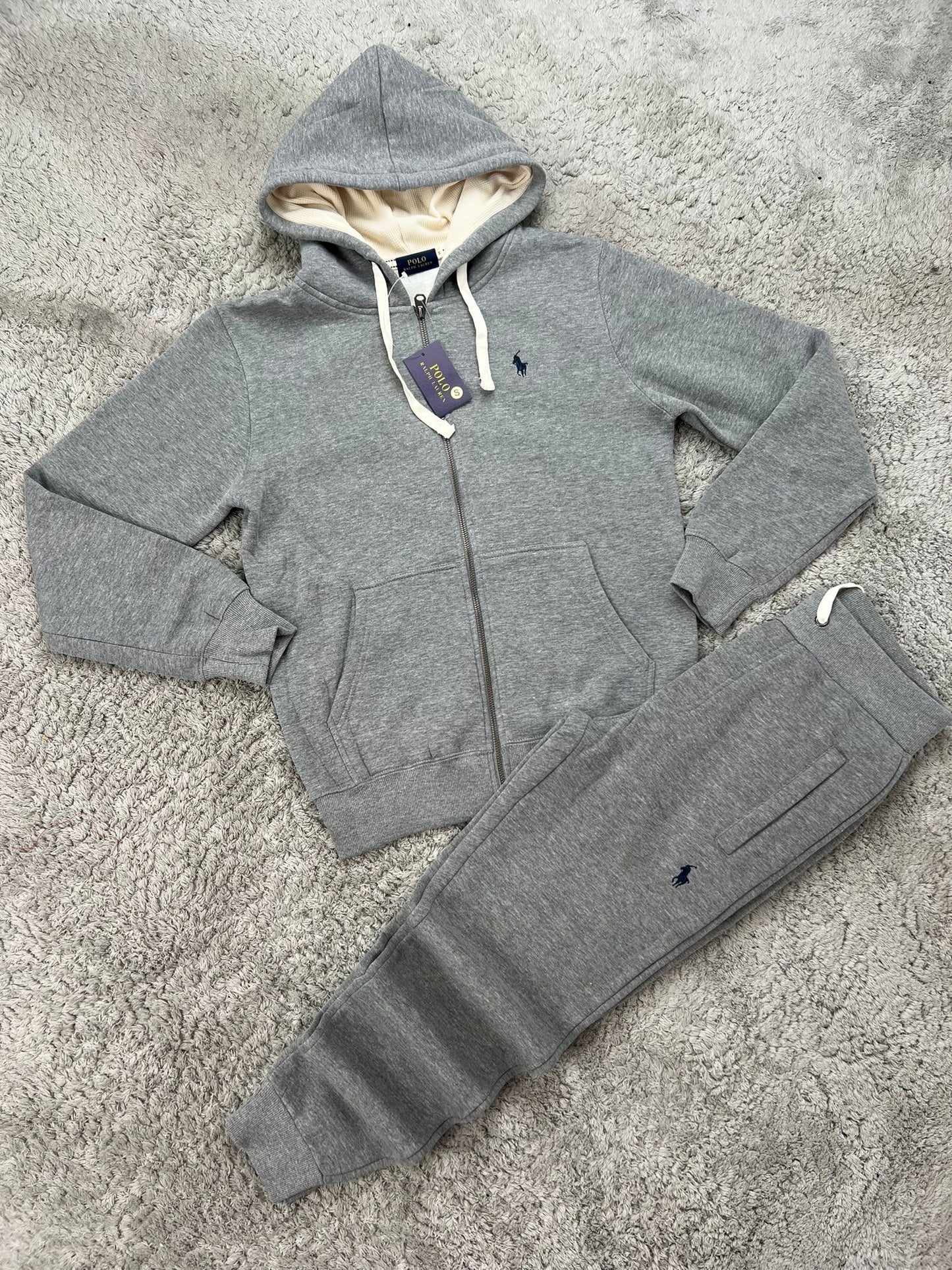 CONJUNTO RALPH LAUREN GRIS